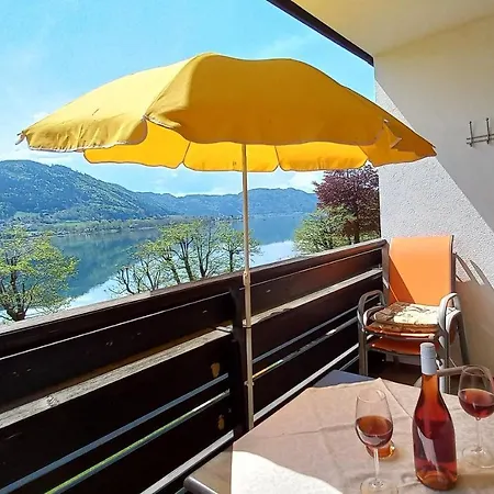 Apartment Maren Seeblick Haus Haensel&gretel Direkt Am Ossiacher Mit Hallenbad *