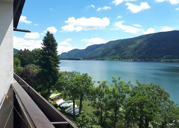 Apartment Maren Seeblick Haus Haensel&gretel Am Ossiacher See, Hallenbad, Skiarena Gerlitzen *