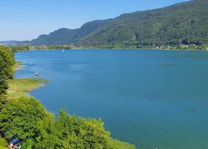 Apartment Maren Seeblick Haus Haensel&gretel Am Ossiacher See, Hallenbad, Skiarena Gerlitzen *